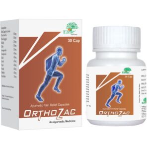 Orthozac Capsule - Ayurvedic Medicine for Joint Pain | Arthritis Relief | Lowers Uric Acid Level | Bone & Cartilage Health | 30 Capsules